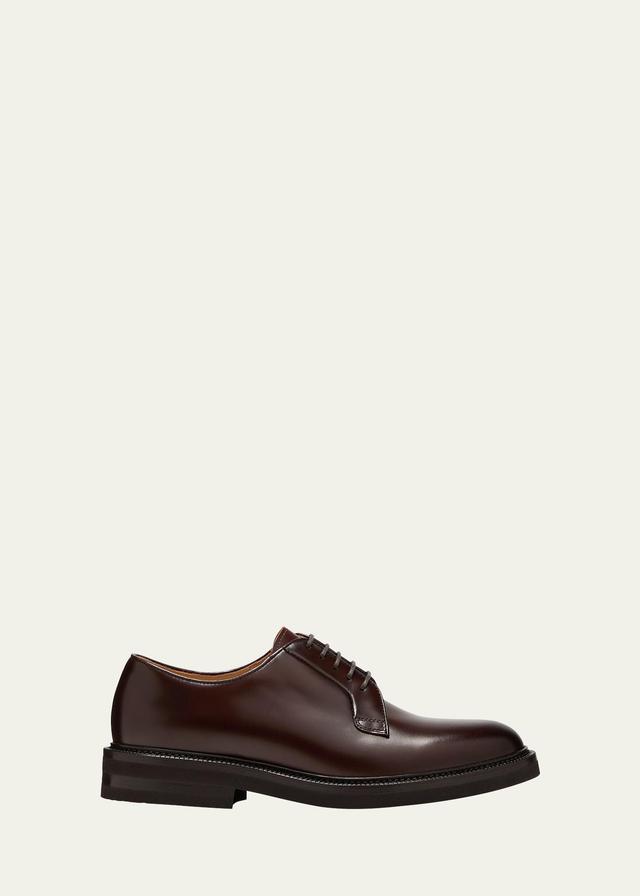 Mens Calf Leather Derby Shoes Product Image