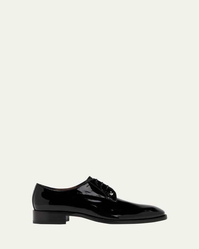 Alexander McQUEEN Mens Metal Heel Plain Toe Oxfords Product Image