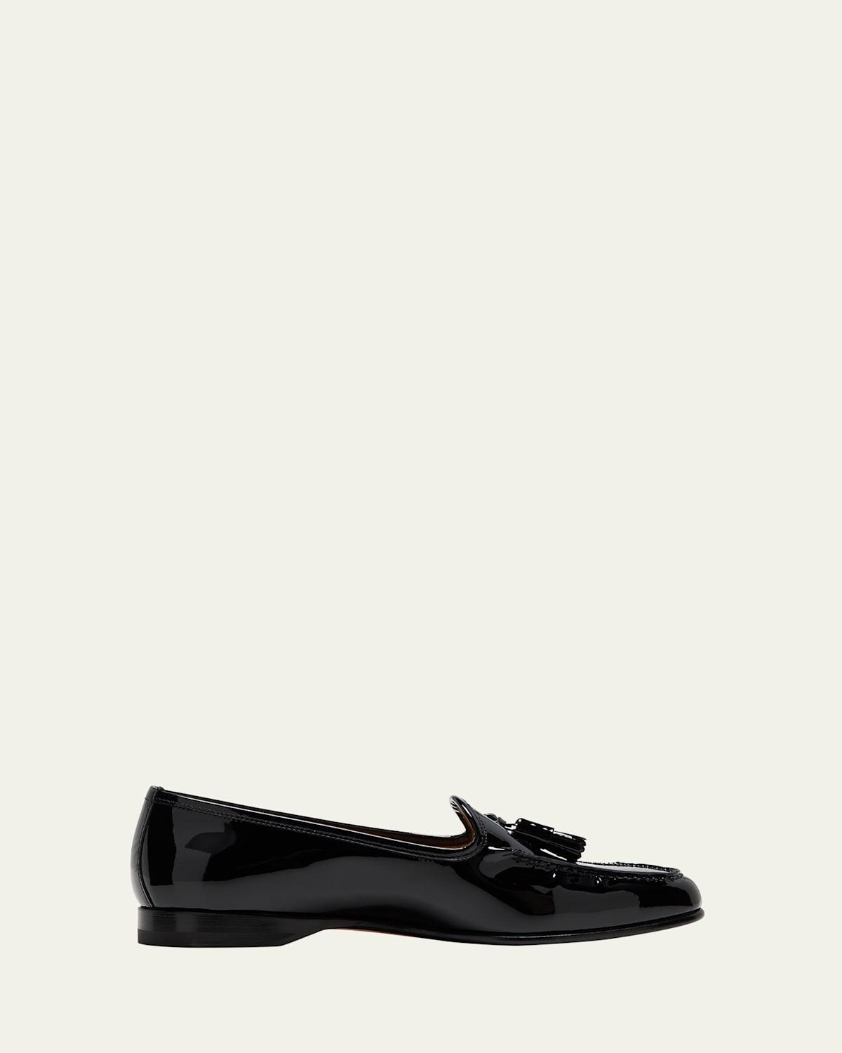 Calfskin Leather Penny Loafers Product Image