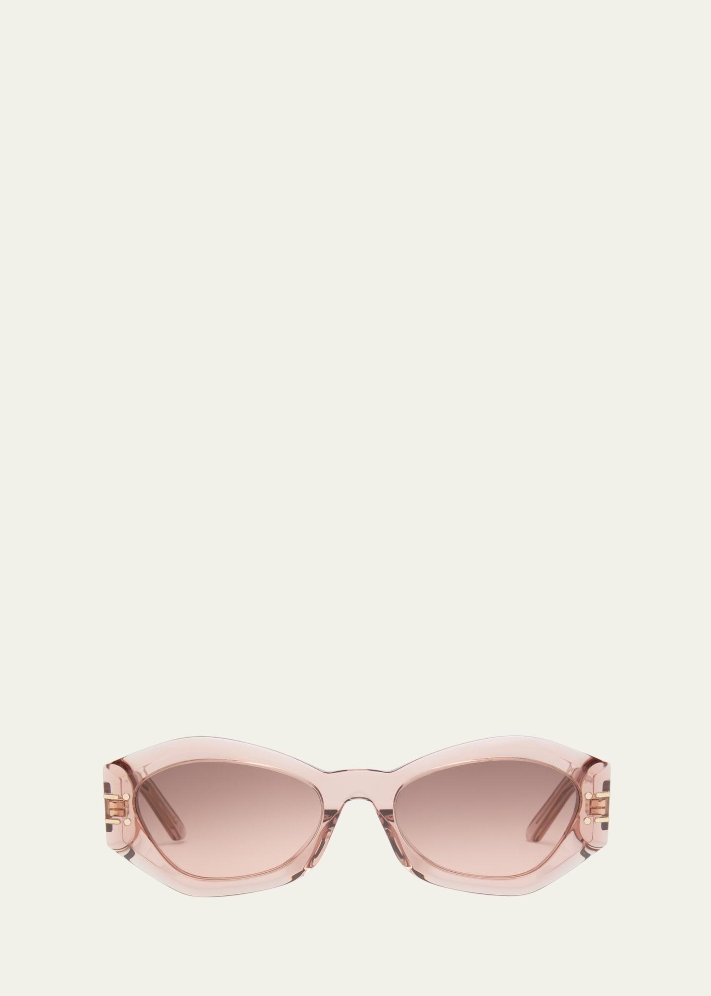 DiorSignature B1U 55mm Butterfly Sunglasses Product Image