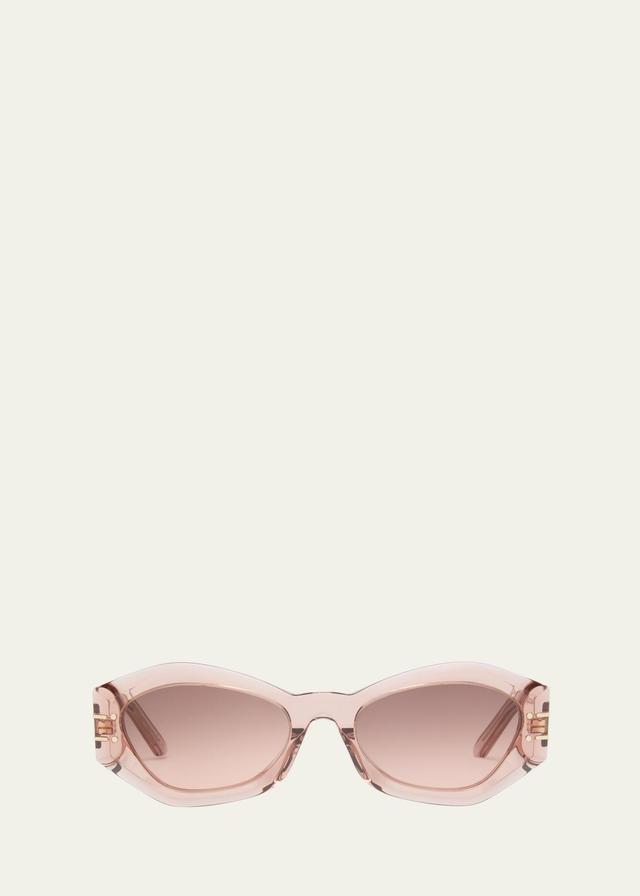 The DiorSignature B1U 55mm Butterfly Sunglasses Product Image