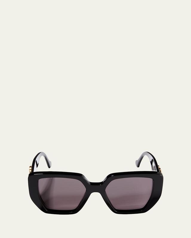 Oversized Square Acetate Sunglasses Product Image