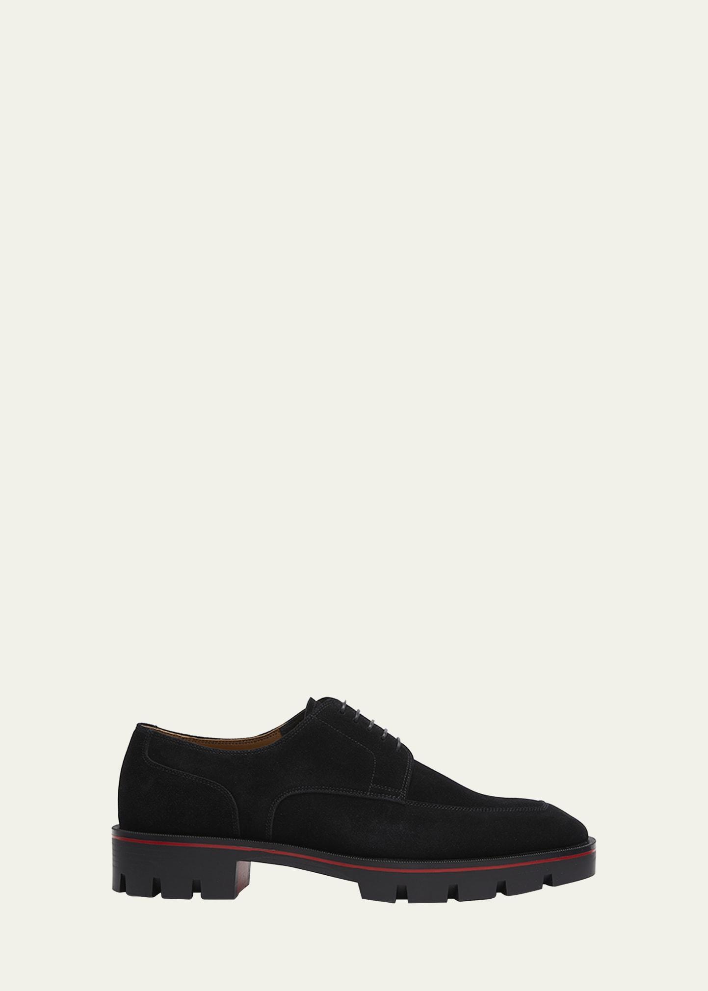 Christian Louboutin Davisol Lug Sole Suede Derby Product Image