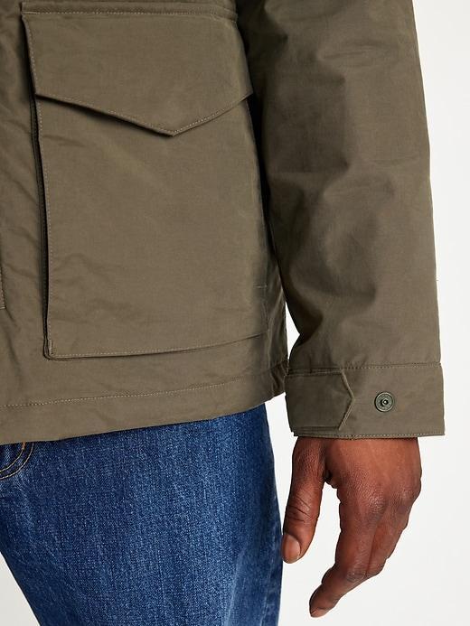 Water-Resistant Tech Utility Jacket Product Image