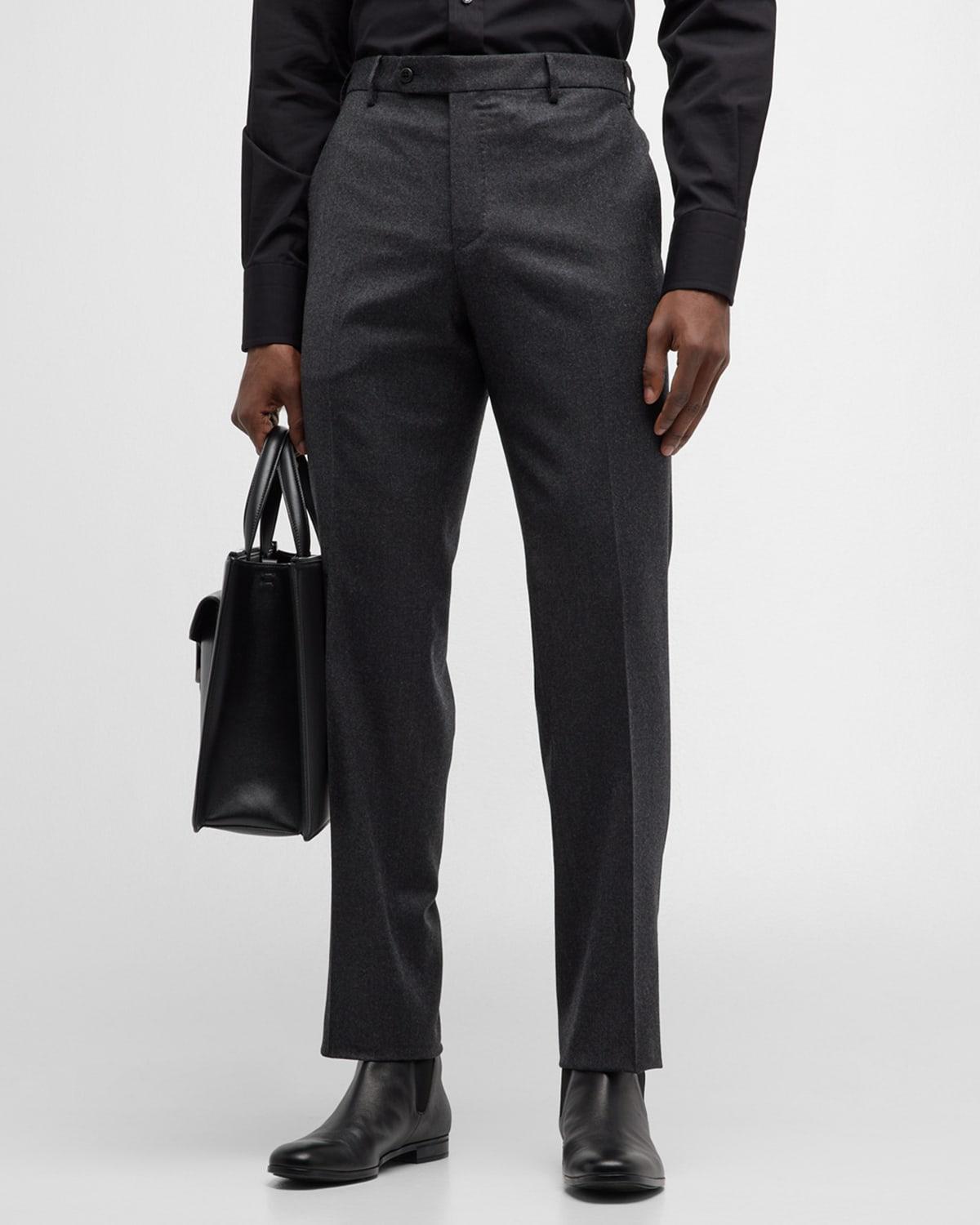 Mens Parker Wool-Cashmere Stretch Dress Pants Product Image