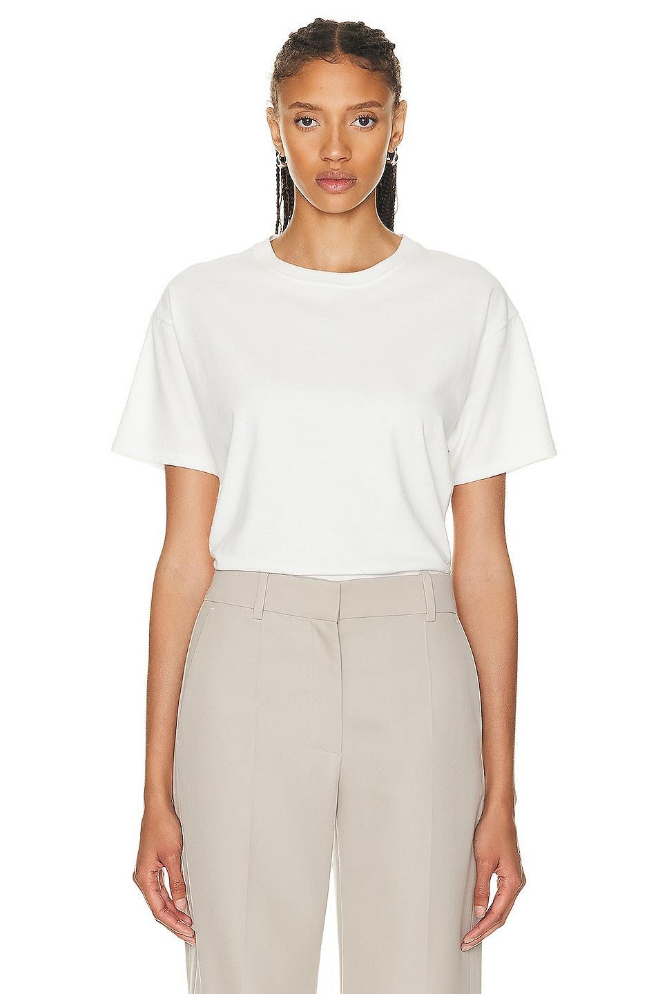 The Row Ashton Top White. (also in ). Product Image