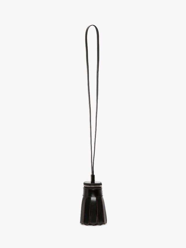 MINI TASSEL BAG - LEATHER CROSSBODY BAG in black | JW Anderson US  Product Image