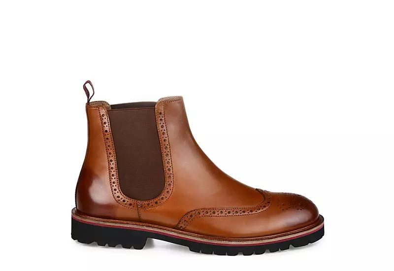 Thomas & Vine Nash Mens Wingtip Chelsea Ankle Boots Product Image