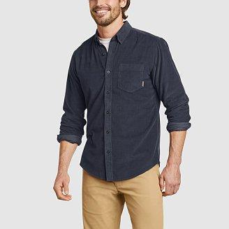 Men's Corduroy Long-Sleeve Shirt Product Image