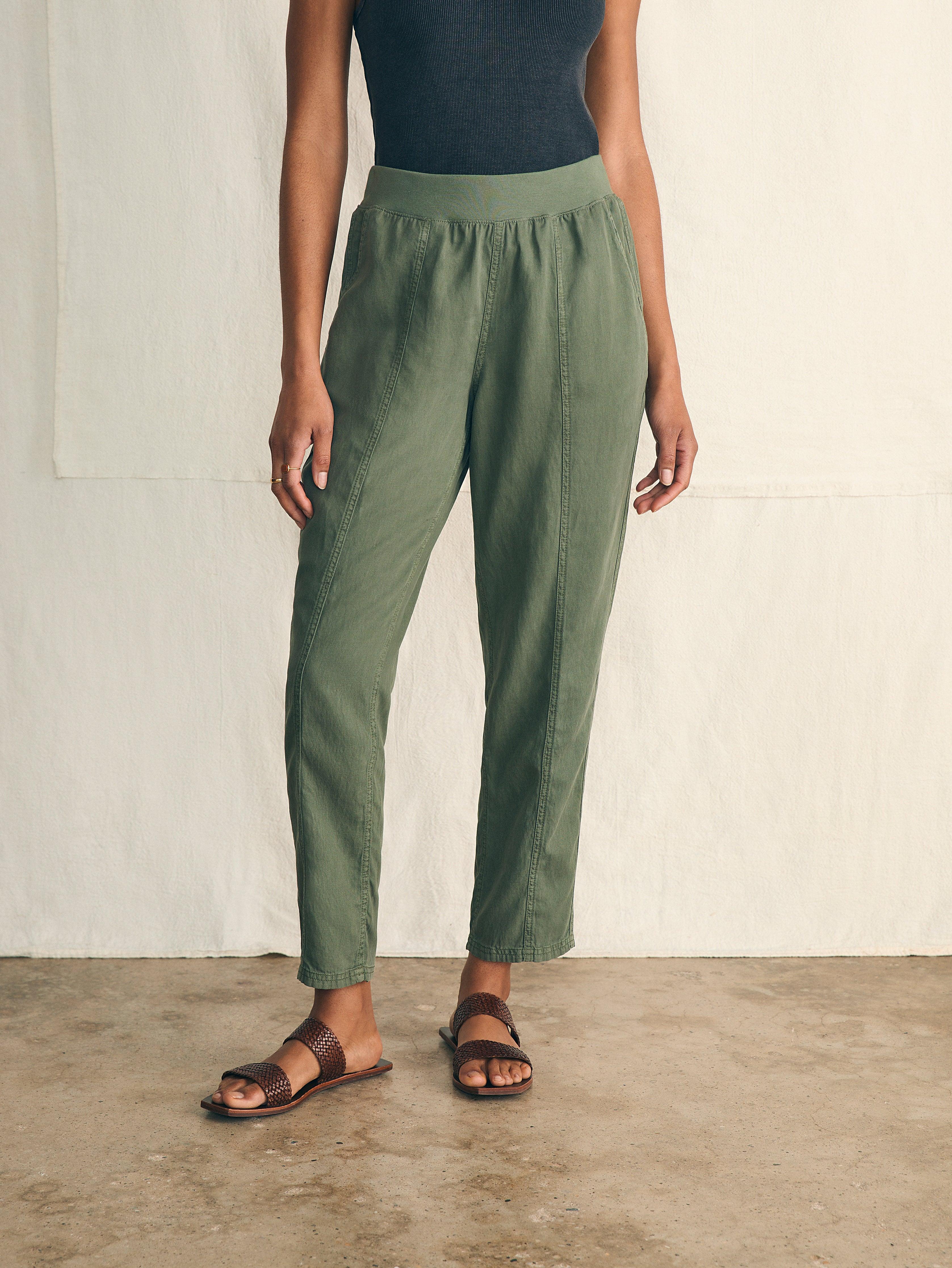 Arlie Pant - Thyme Female Product Image