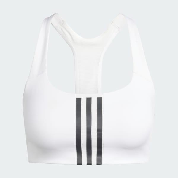 Powerimpact Training Medium-Support 3-Stripes Bra Product Image