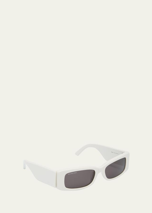 Mens Max 56MM Rectangular Acetate Sunglasses Product Image