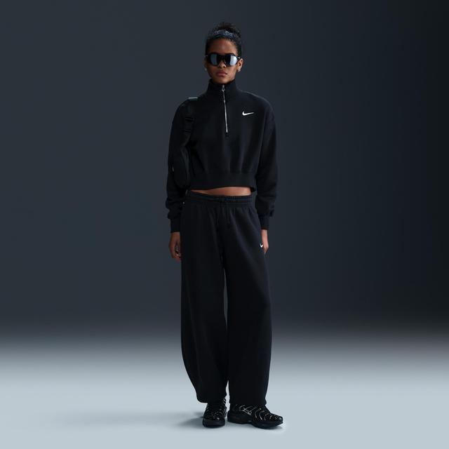 Women's Nike Sportswear Phoenix Fleece Mid-Rise Oversized Tapered Pants Product Image