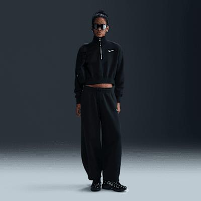 Nike Sportswear Phoenix Fleece Women's Mid-Rise Oversized Tapered Pants Product Image