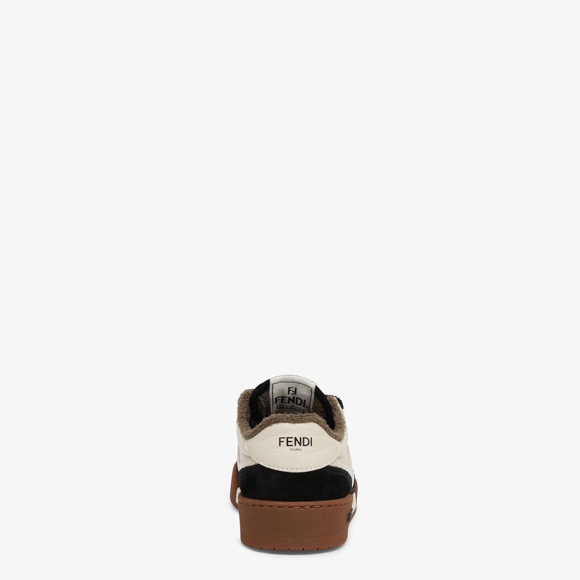 Fendi MatchLow tops in black suede Product Image