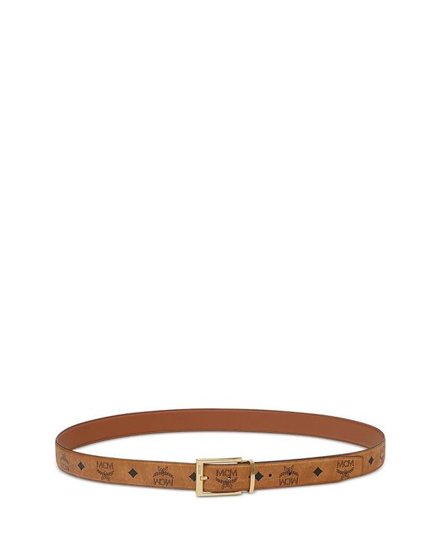 Mcm Mens Aren Reversible Visetos and Leather Belt Product Image