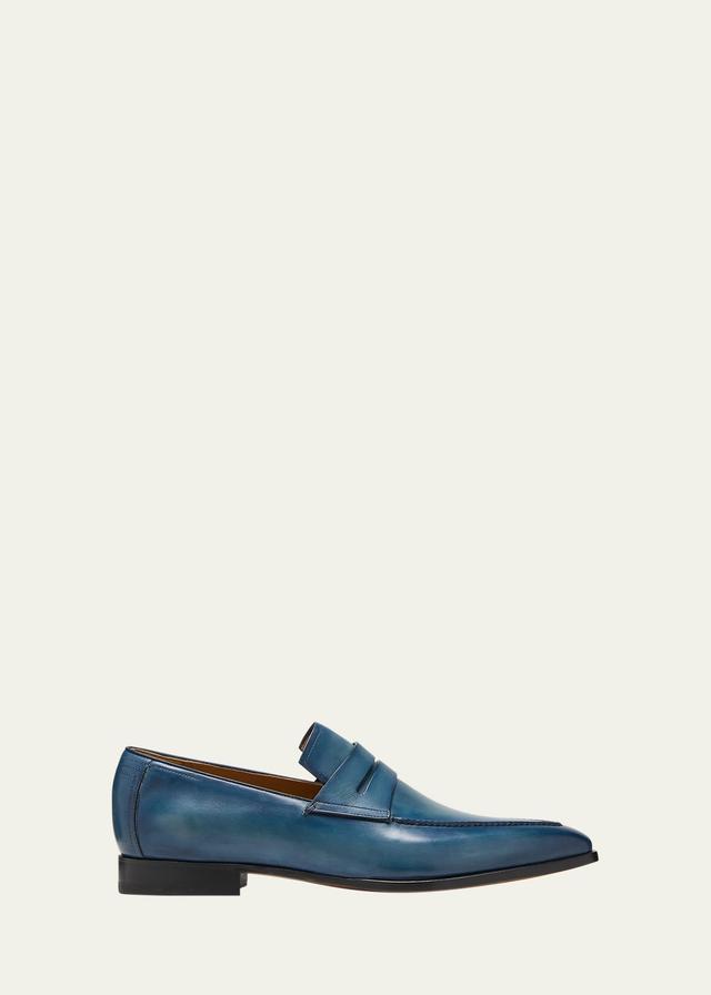 Mens Andy Demesure Leather Loafers Product Image