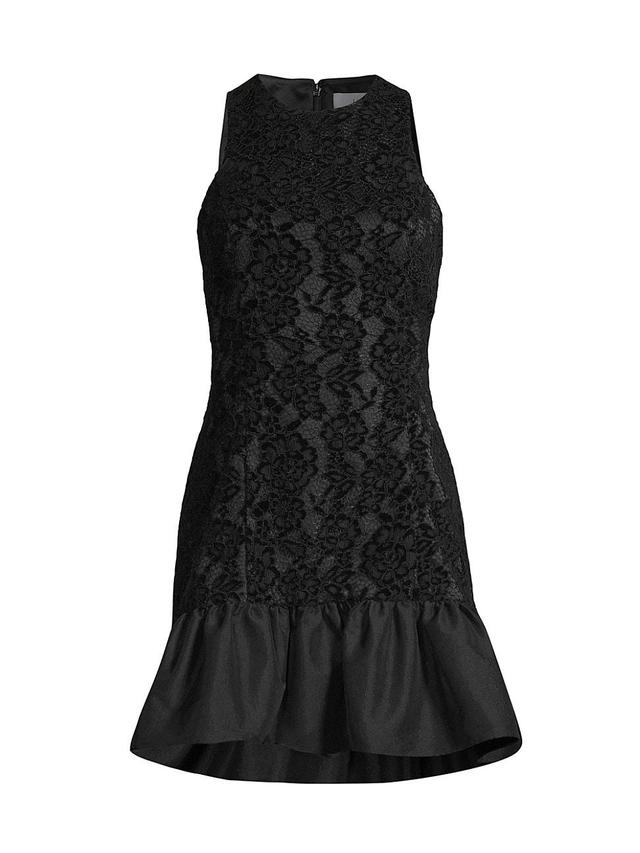 LIKELY Elton Lace Overlay Minidress Product Image