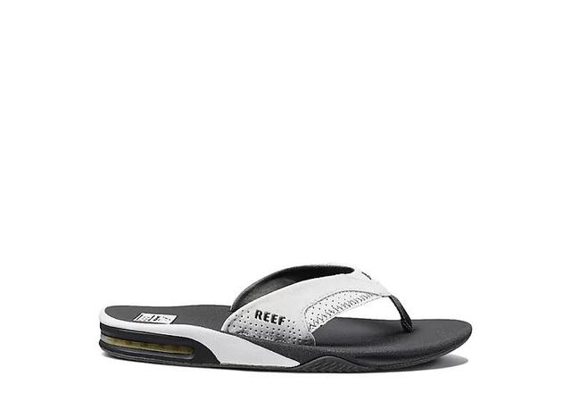 Reef Fanning (Grey/White) Men's Sandals Product Image