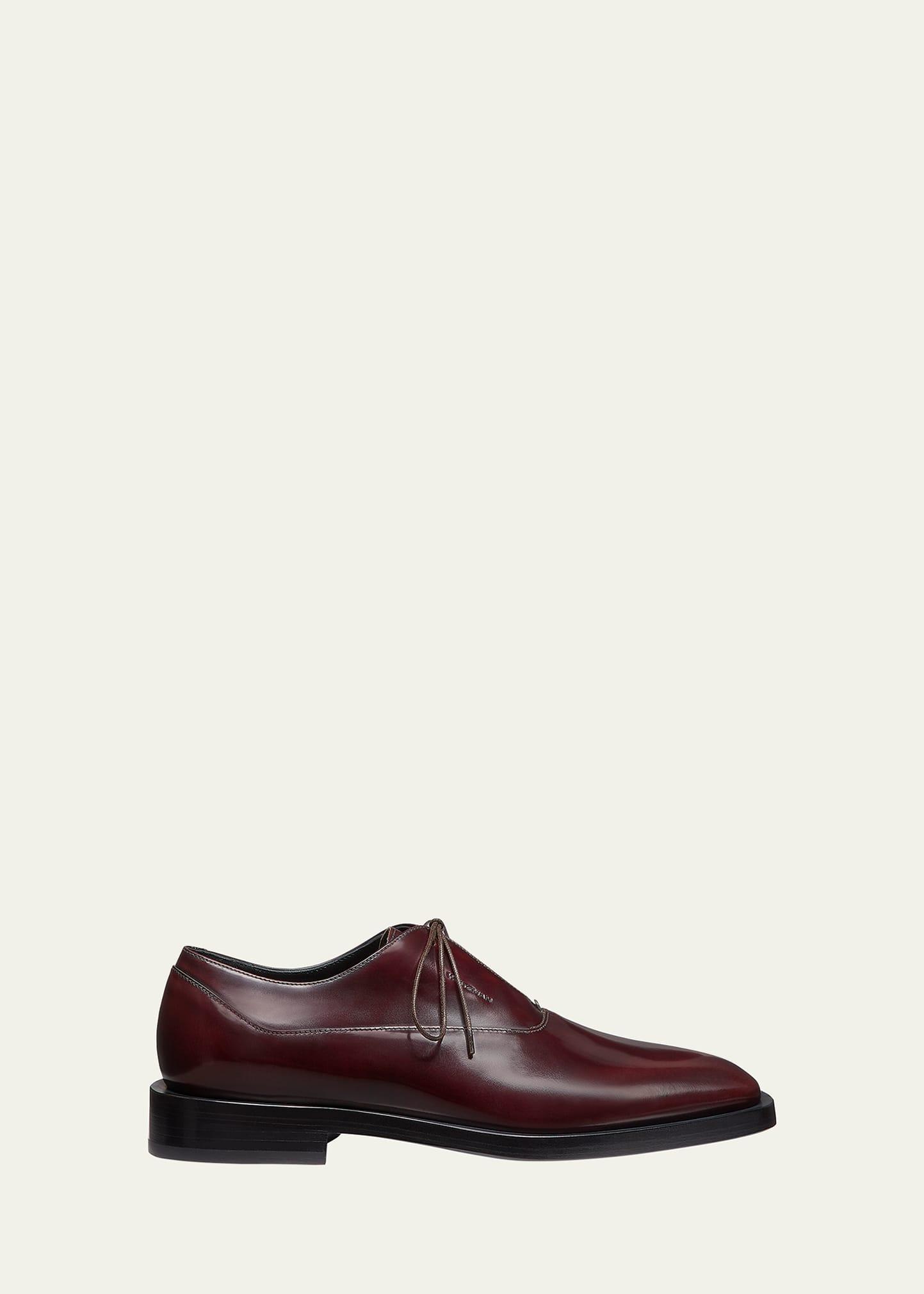 Mens Royce Brushed Calfskin Oxford Loafers Product Image