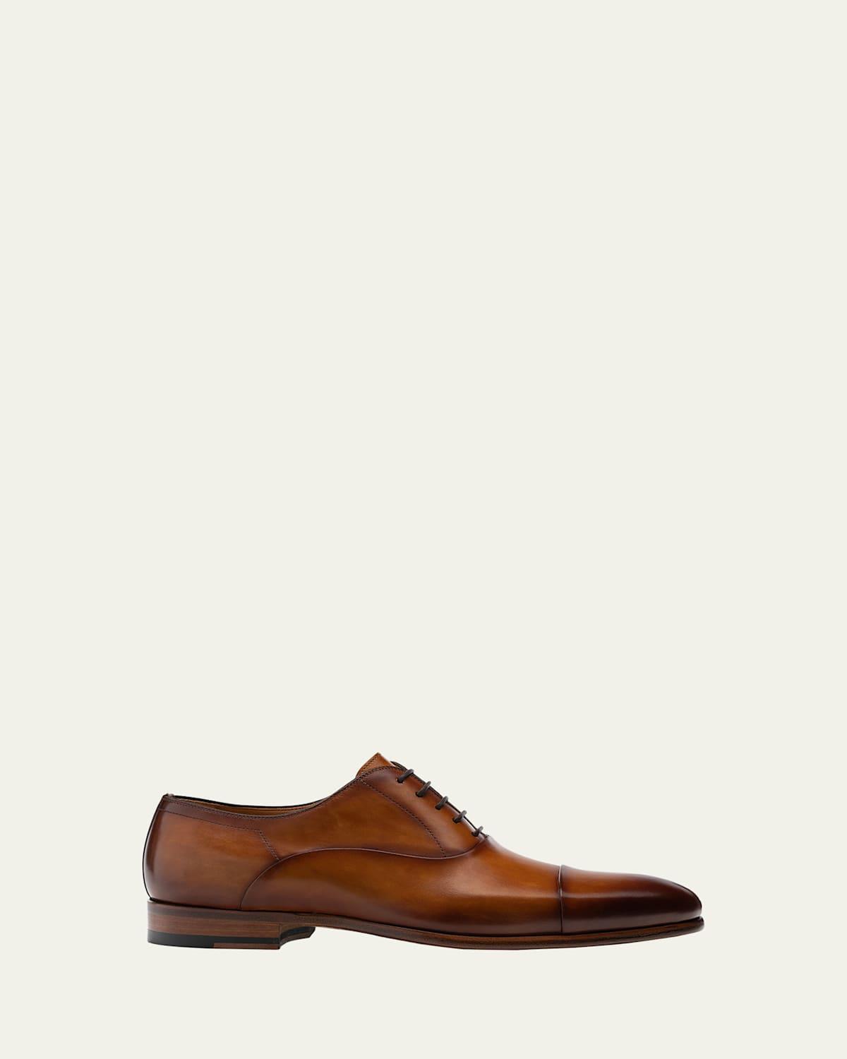 Mens Segovia Cap-Toe Leather Oxfords Product Image