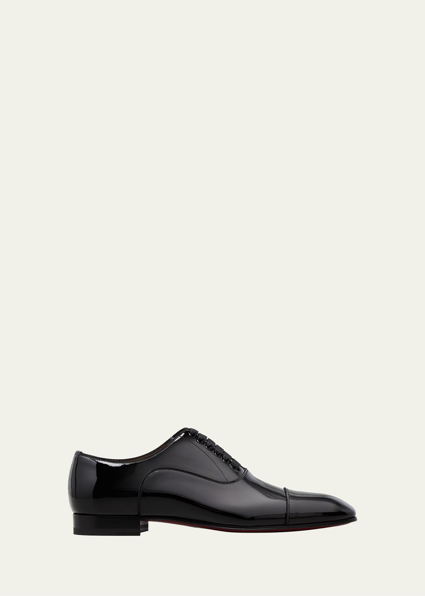 Mens Greggo Patent Leather Oxford Shoes Product Image