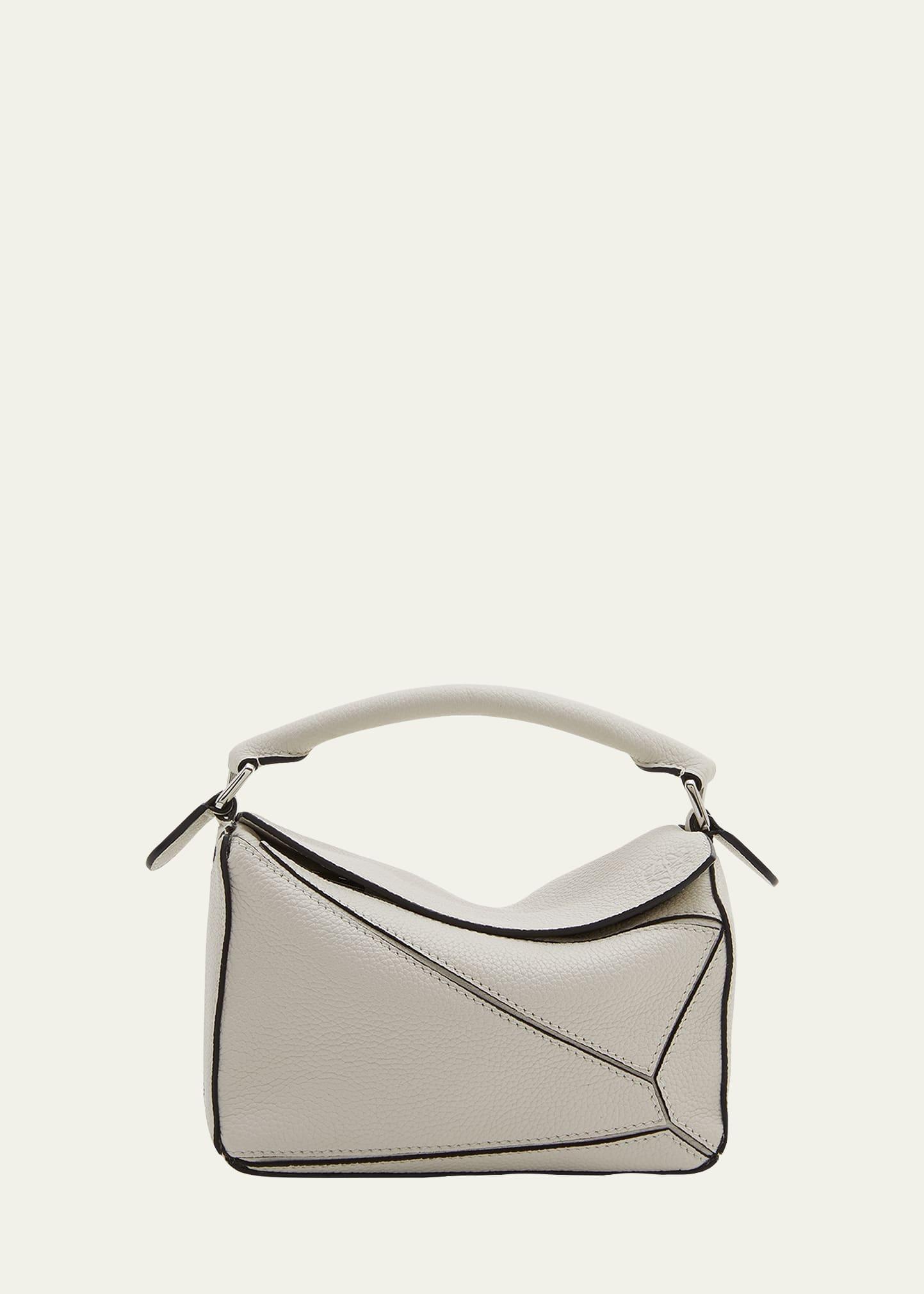 Puzzle Mini Top-Handle Bag in Grained Leather Product Image