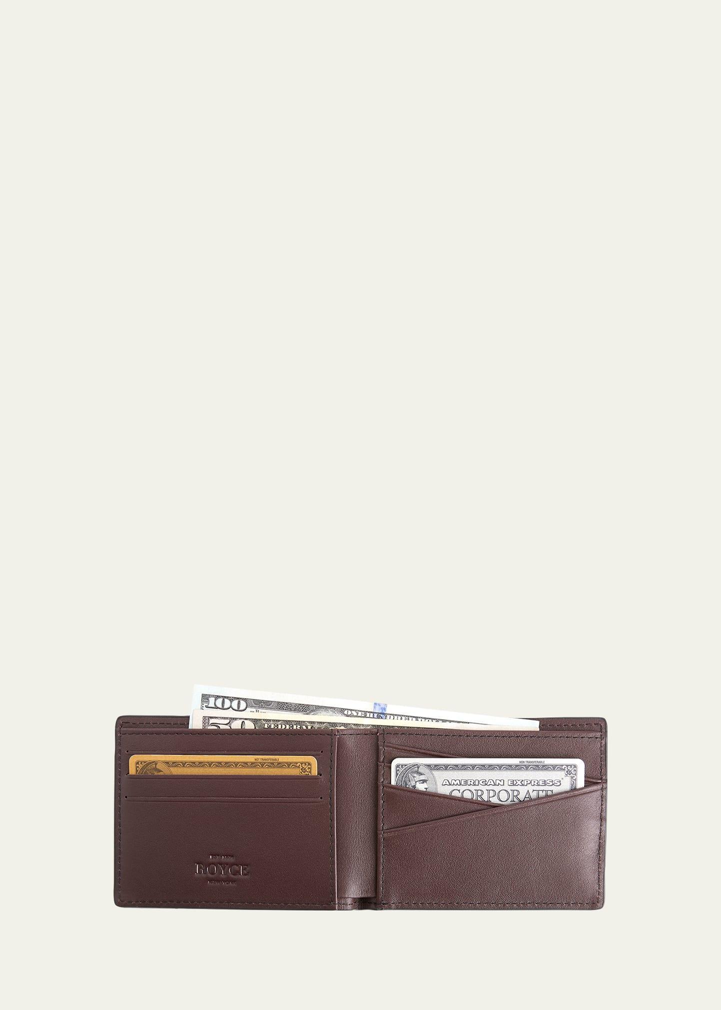 ROYCE New York RFID Leather Bifold Wallet Product Image