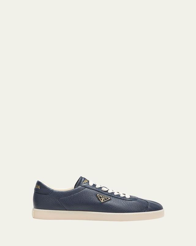 Mens Lane Deerskin Low-Top Sneakers Product Image