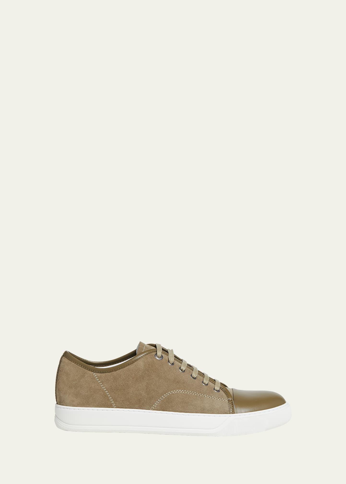 Mens DBB1 Leather and Suede Sneakers Product Image