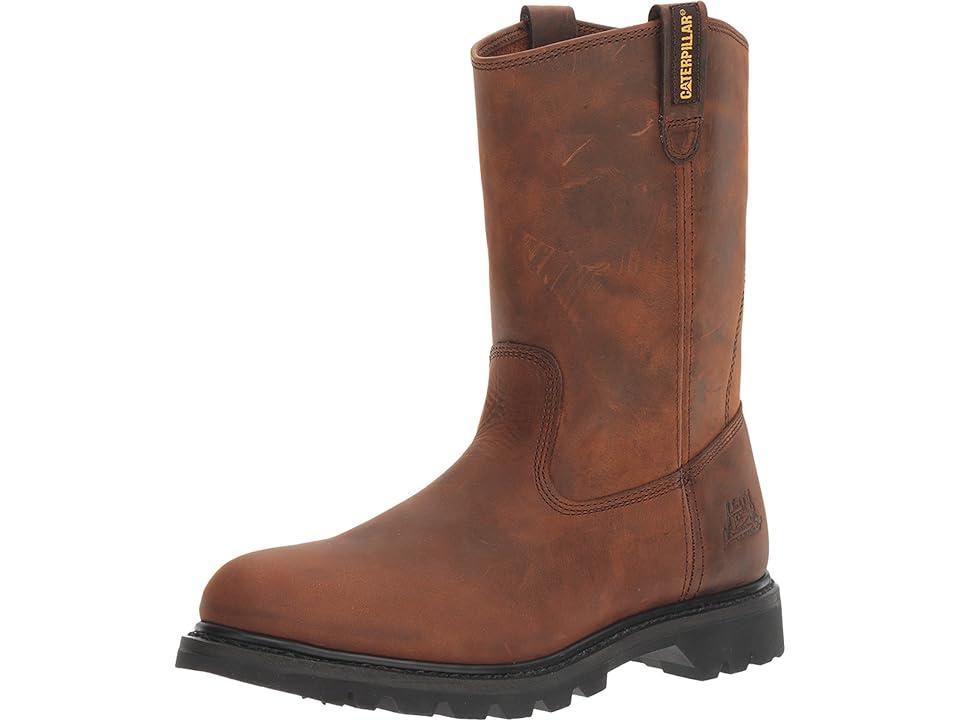 Caterpillar Revolver Pull Up Leather) Men's Work Pull-on Boots Product Image