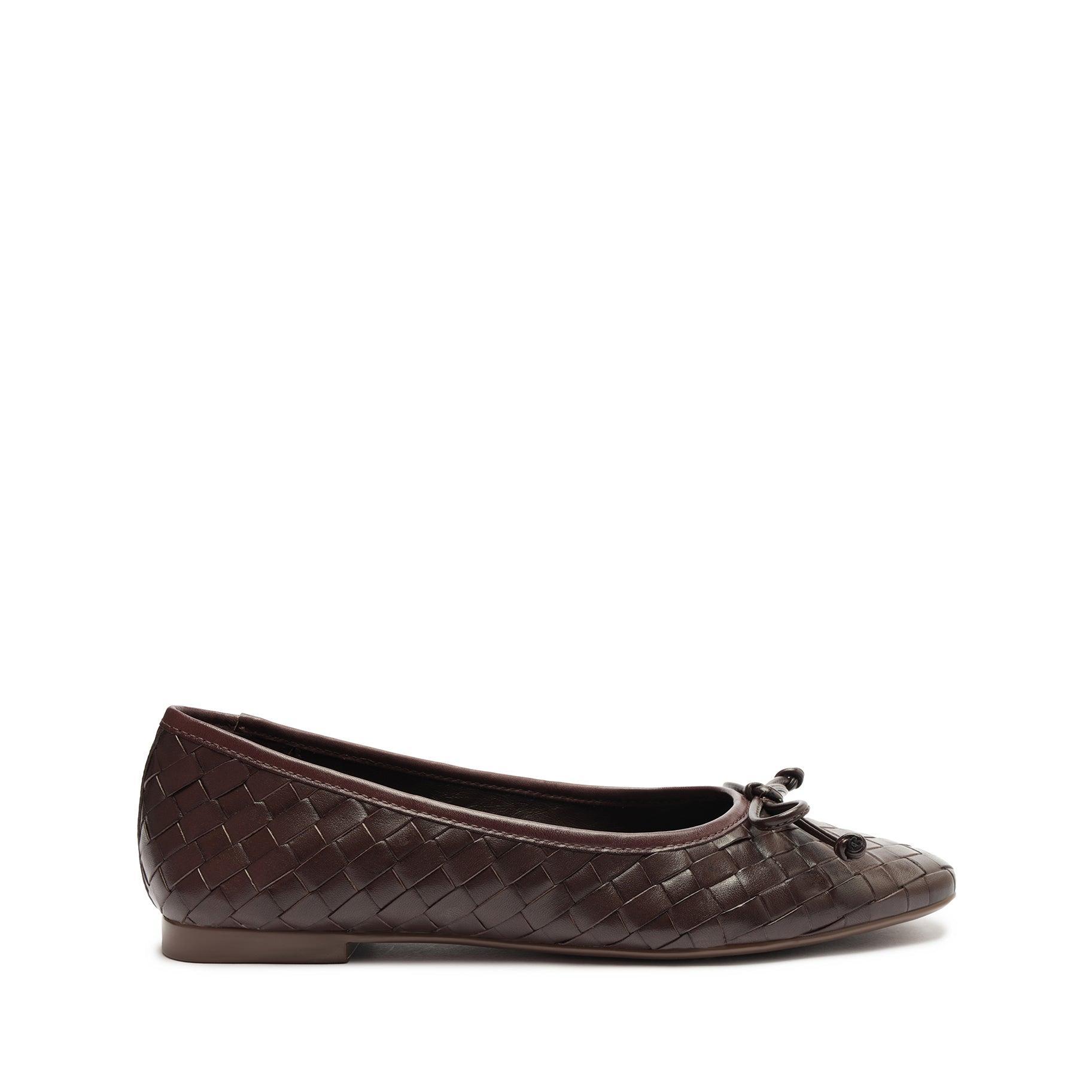 Schutz Womens Arissa Woven Slip On Flats Product Image