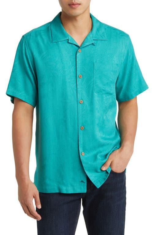 Tommy Bahama Tropic Isle Short Sleeve Button-Up Silk Camp Shirt Product Image