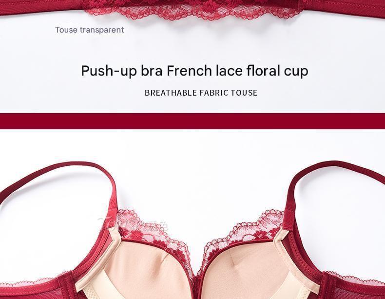 Plain Lace Bra / Panty / Set Product Image