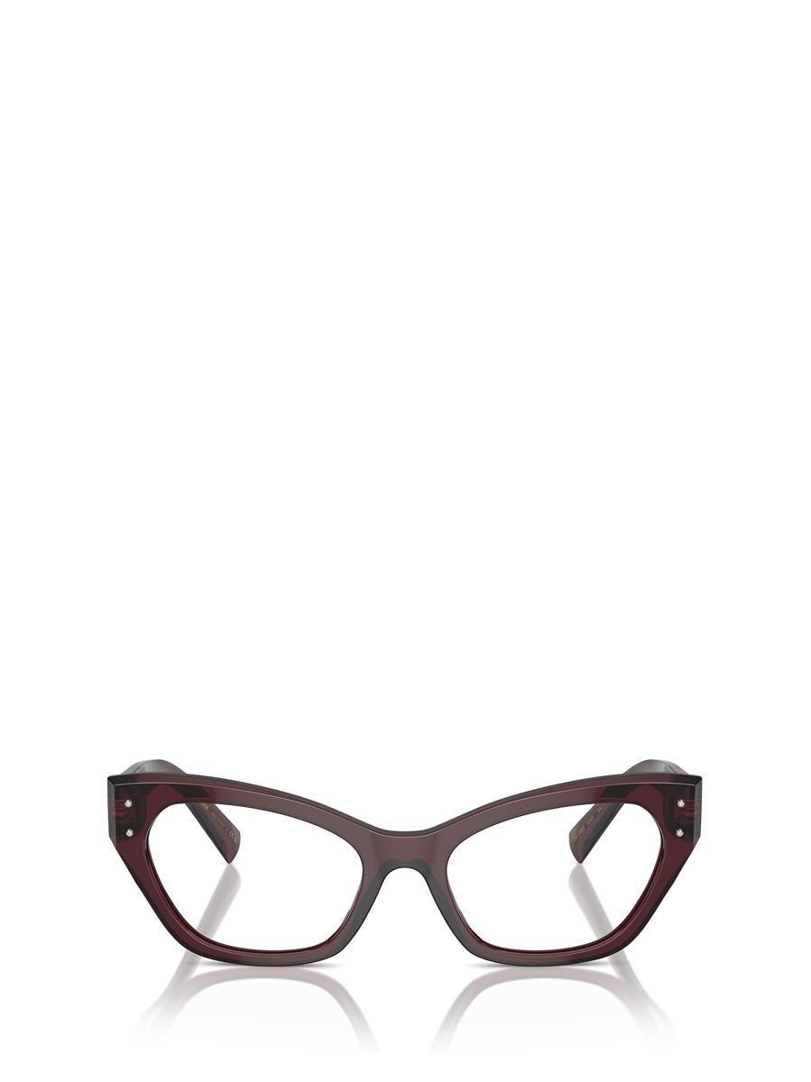 DOLCE & GABBANA Eyewear In Transparent Violet Product Image