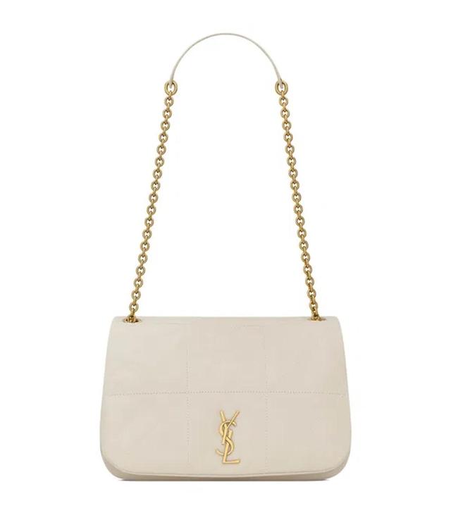 SAINT LAURENT Small Jamie 4.3 Shoulder Bag In White Product Image