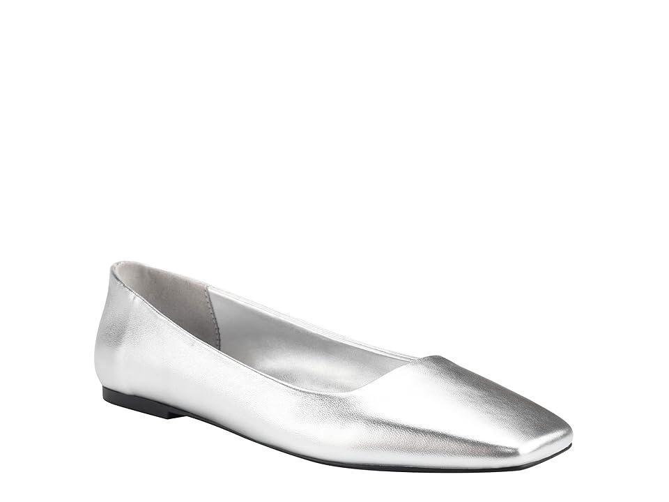 Calvin Klein Nyta Leather) Women's Flat Shoes Product Image