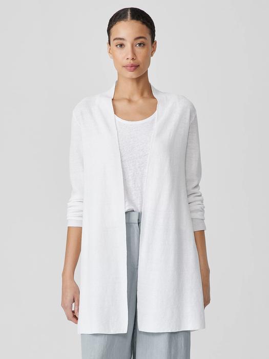 Organic Linen Cotton Cardigan Product Image