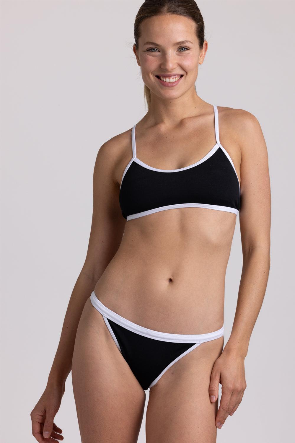 Dora Bikini Bottom - Black Contrast Female Product Image