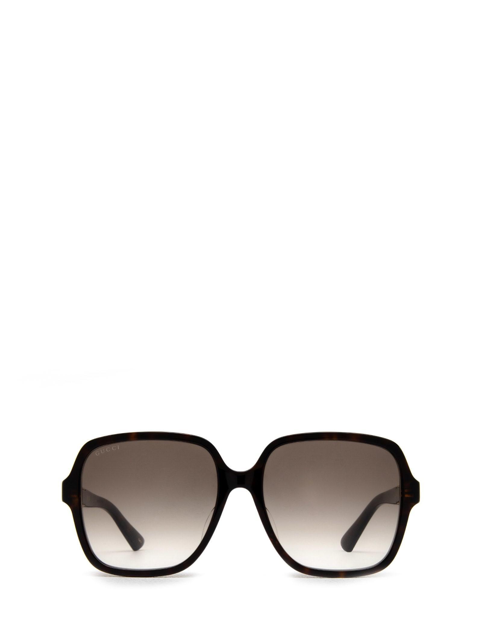 Eyewear Square Frame Sunglasses In Brown Product Image