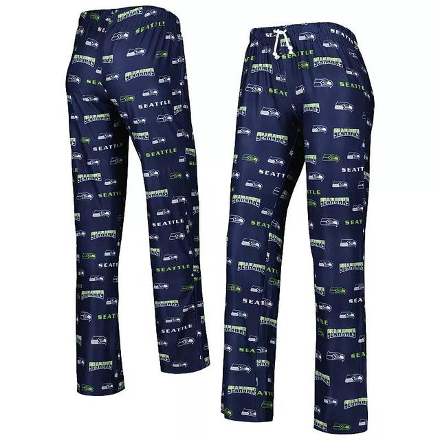 Womens Concepts Sport College Seattle Seahawks Breakthrough Knit Pants Blue Product Image