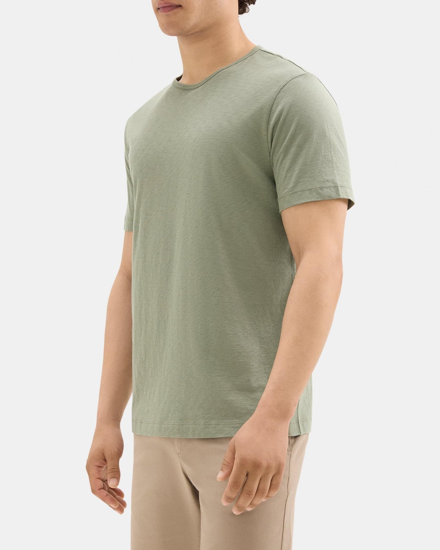 Relaxed Tee in Slub Cotton Product Image