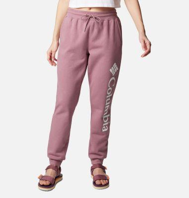 Columbia Womens Burr Trail Logo Fleece Joggers- Product Image