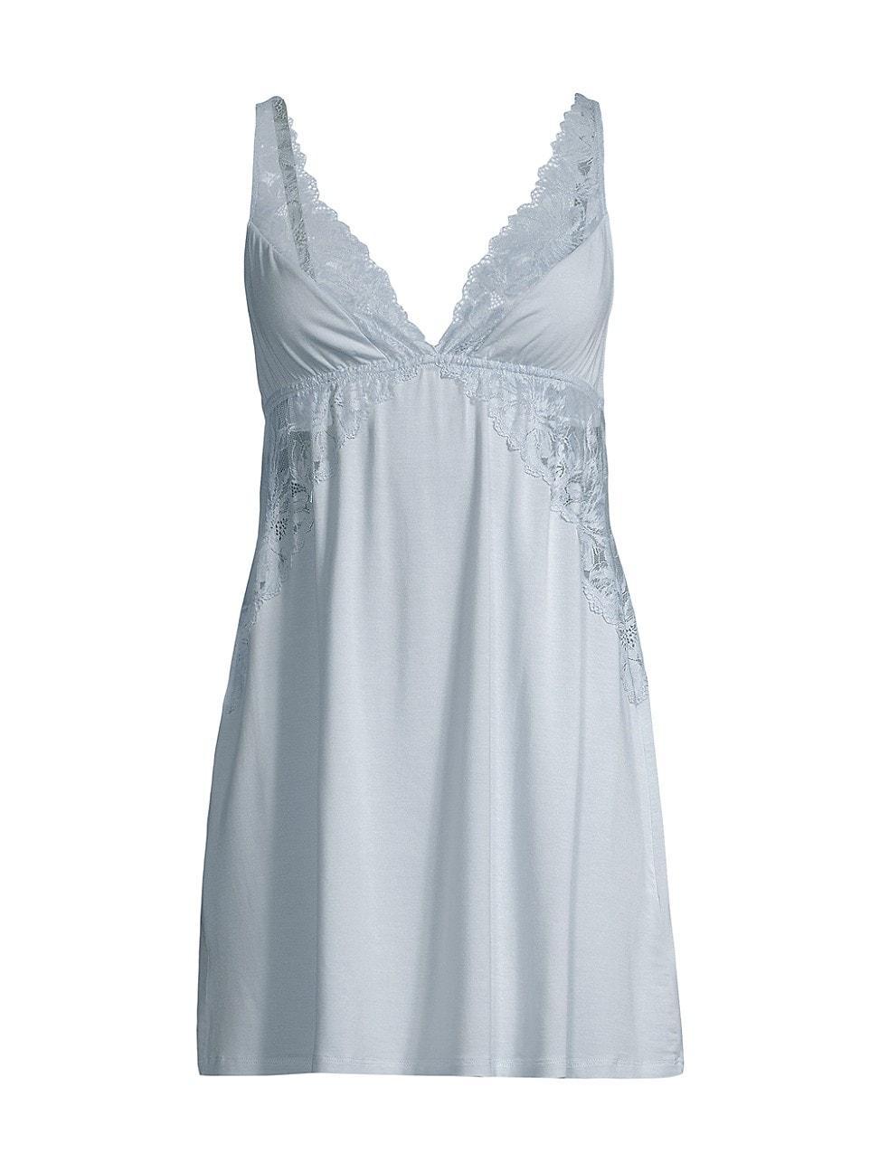 Eberjey Rosalia Lace Trim Chemise Product Image