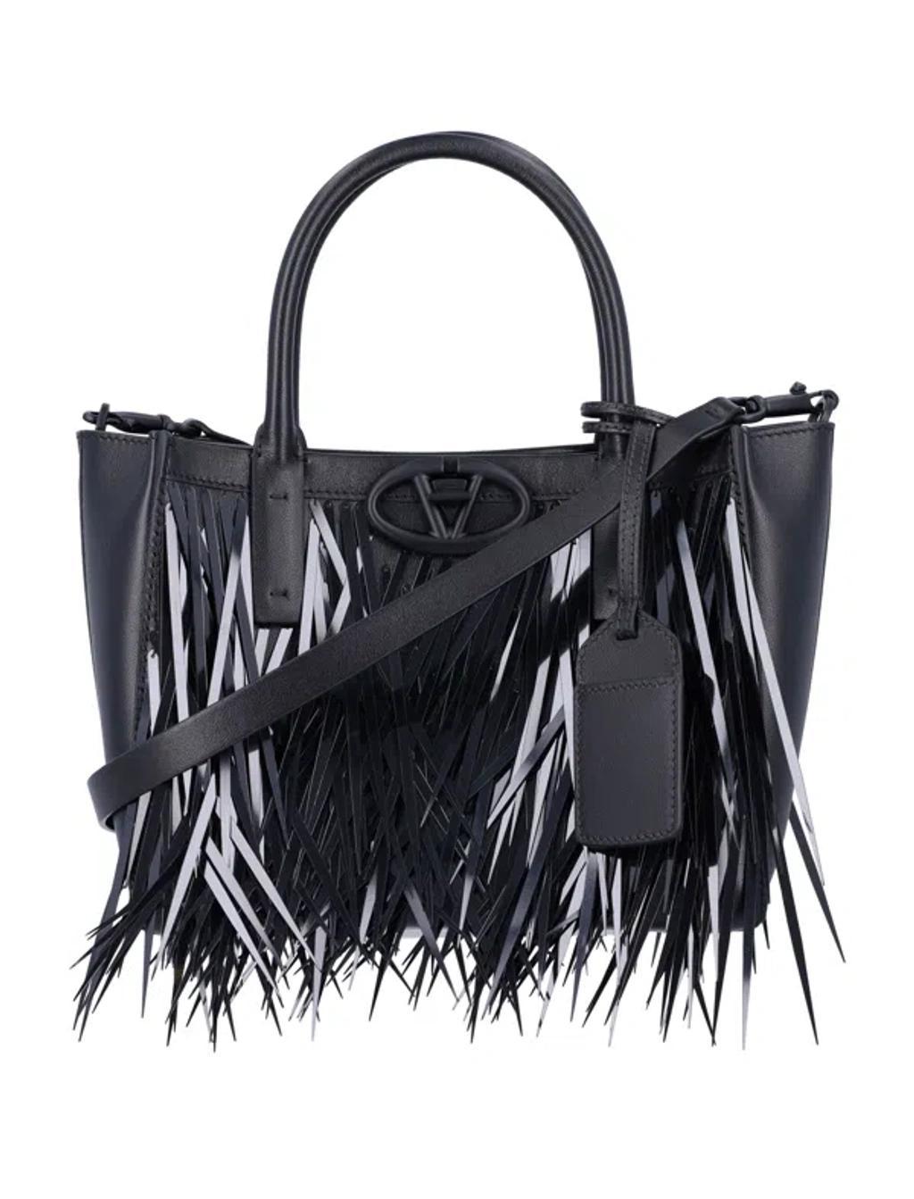 VALENTINO GARAVANI Vlogo Tote Bag In Black Product Image