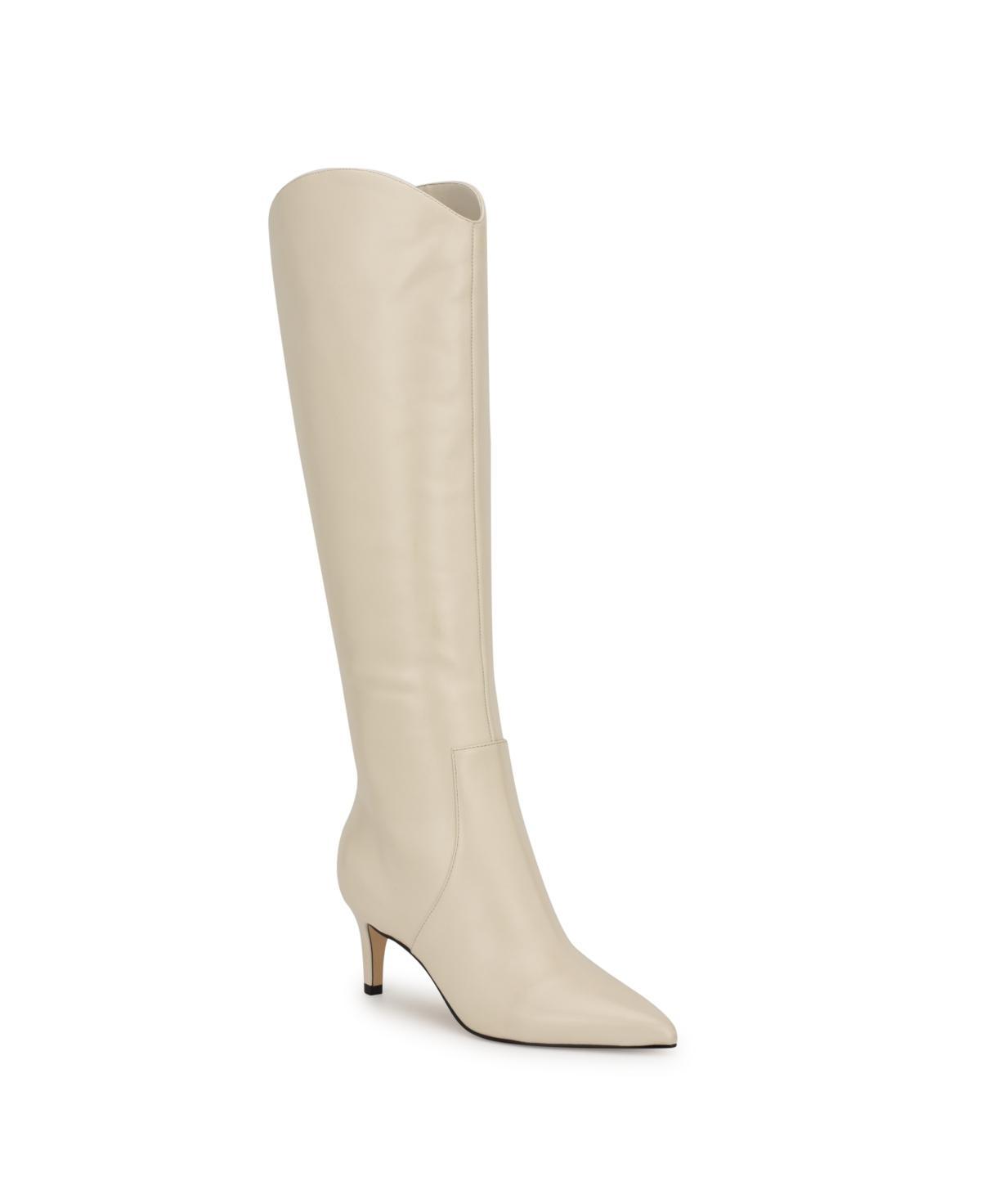 Nine West Womens Sirena Pointy Toe Knee High Boots product image