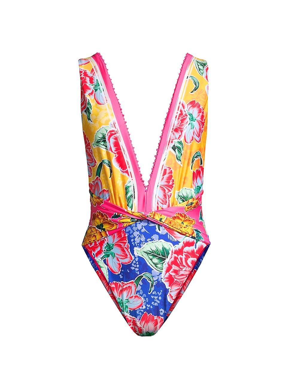 Womens Ellis Fiorever One-Piece Swimsuit Product Image