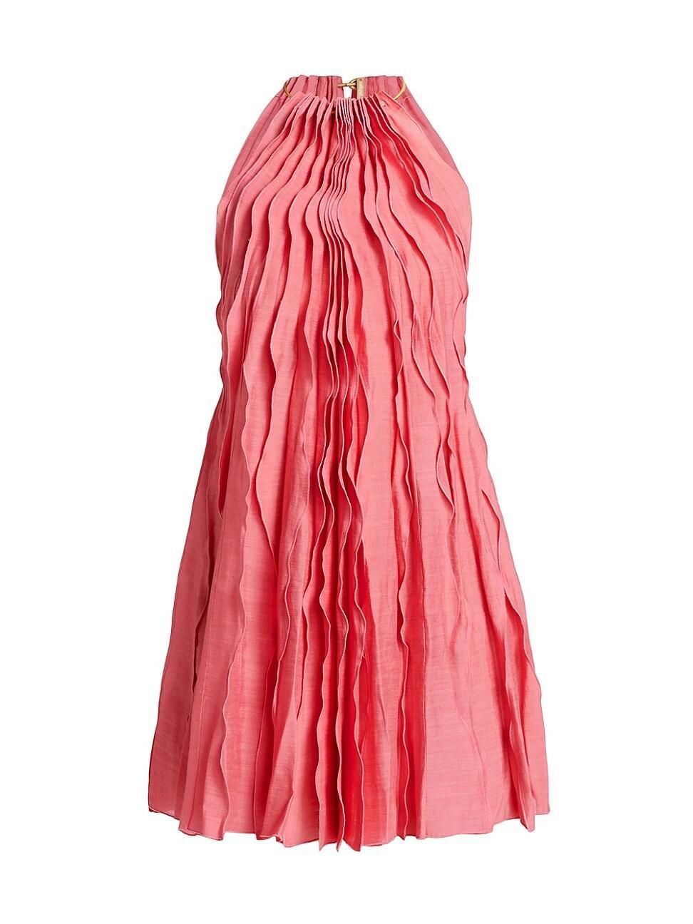 Womens Marla Slubbed Organza Minidress Product Image