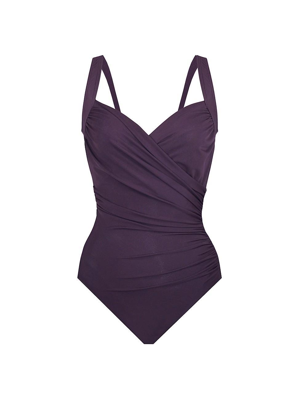 Miraclesuit Solid Sanibel Underwire One-Piece Swimsuit Product Image