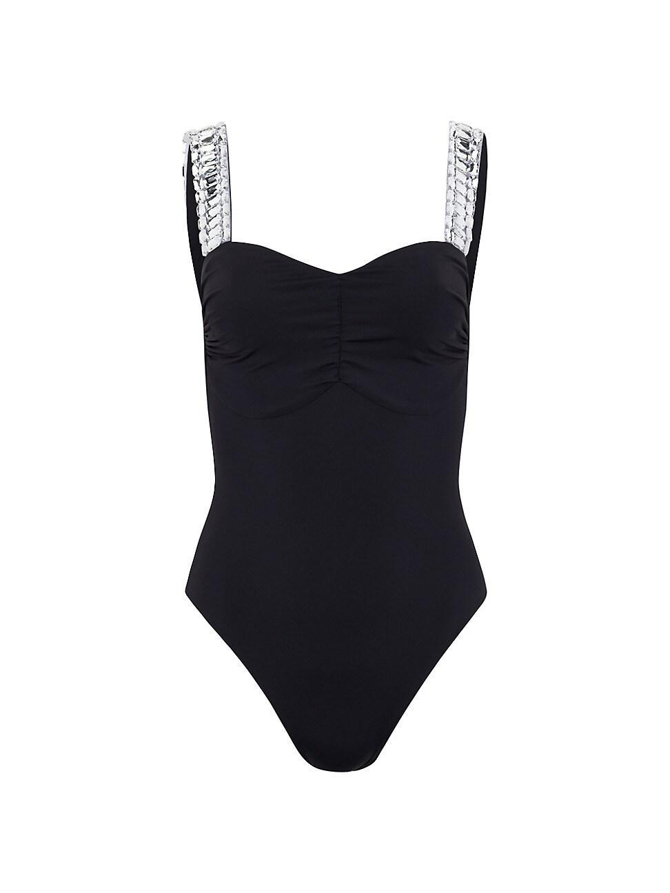 Womens Daniella with Sequin Straps One Piece Swimsuit product image